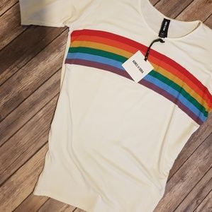 Agnes & Dora size XS Rainbow shirt